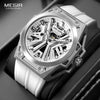 MEGIR IronPulse Elite™ | Automatic Skeleton Watch