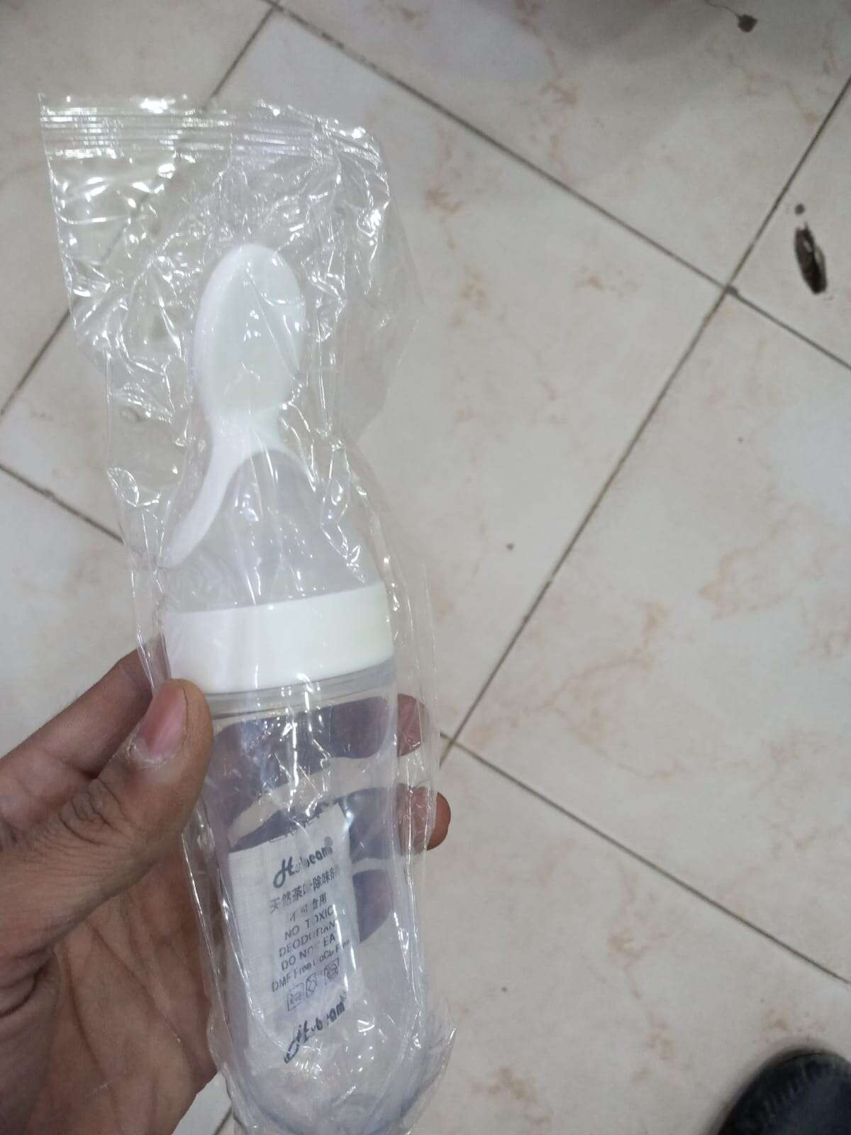 Baby Feeding Bottle With Spoon
